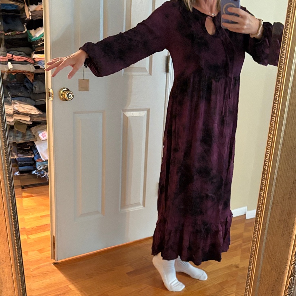 River + Sky Purple Paige Maxi Dress NWT Hypnotic